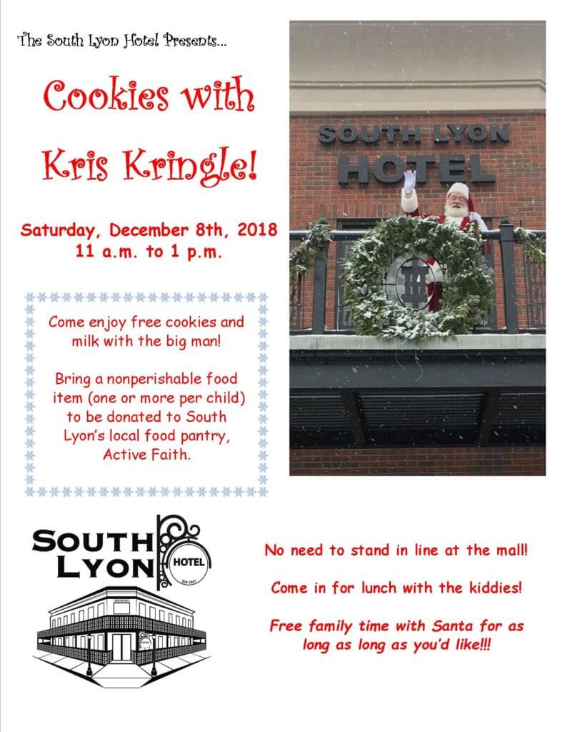Cookies With Kris Kringle 2018 Cookies With Kris Kringle 2018